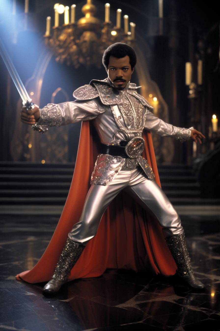 Dark Fantasy Film Excalibur Lando Star Wars Pose