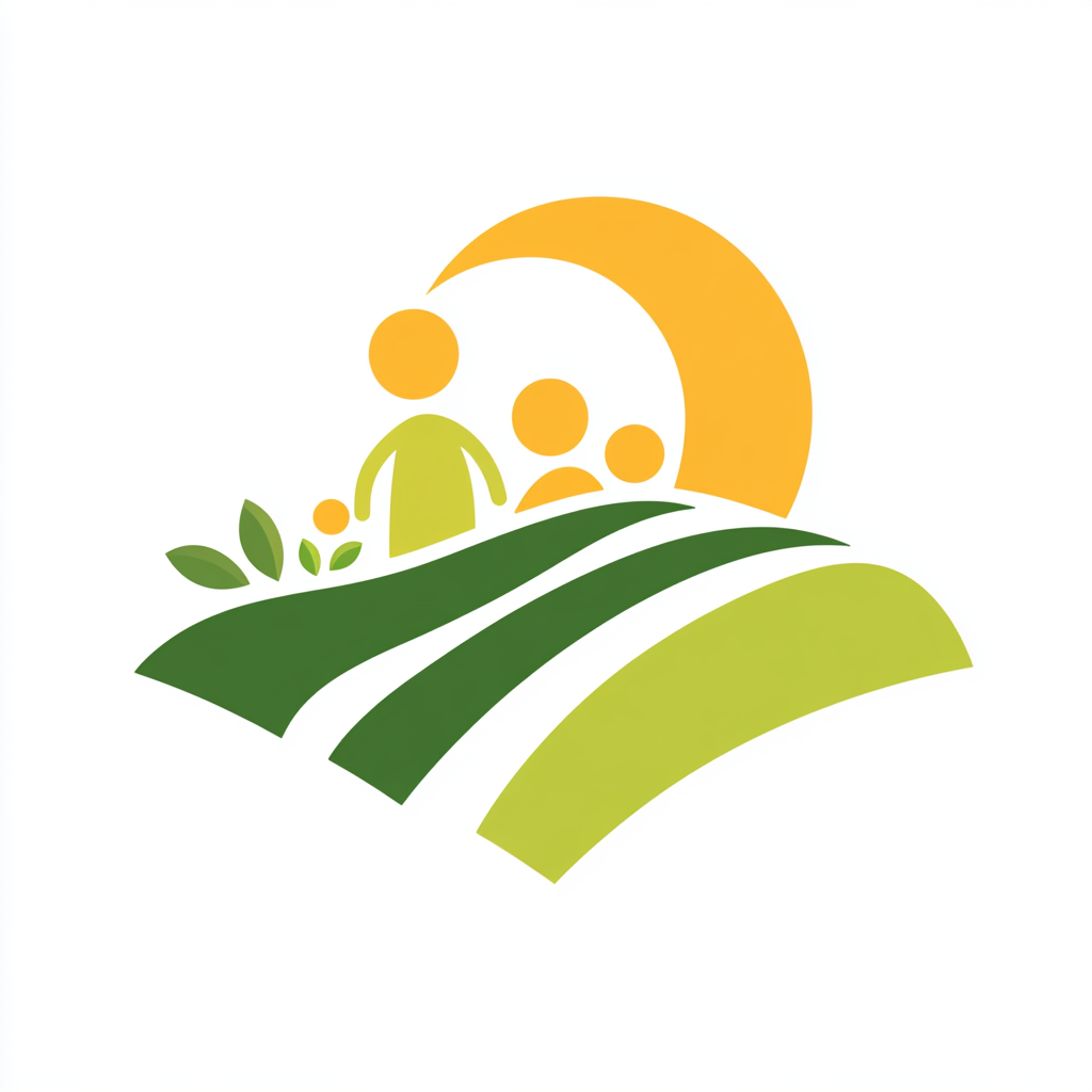 Family Farm Logo Design Concept