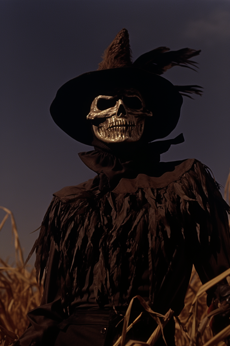 Sinister Batman Scarecrow in Fantasy Film