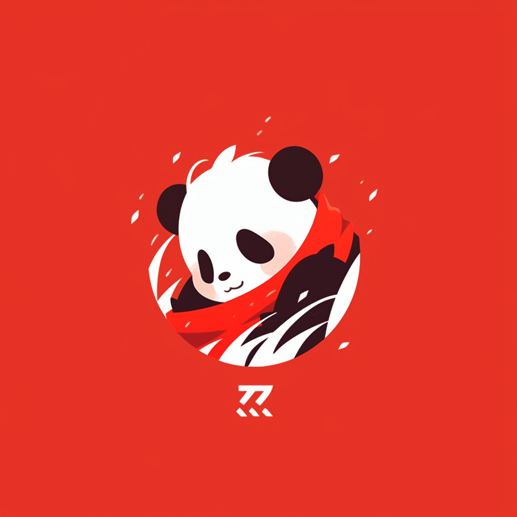 Logo of a Panda for Film and TV Companies