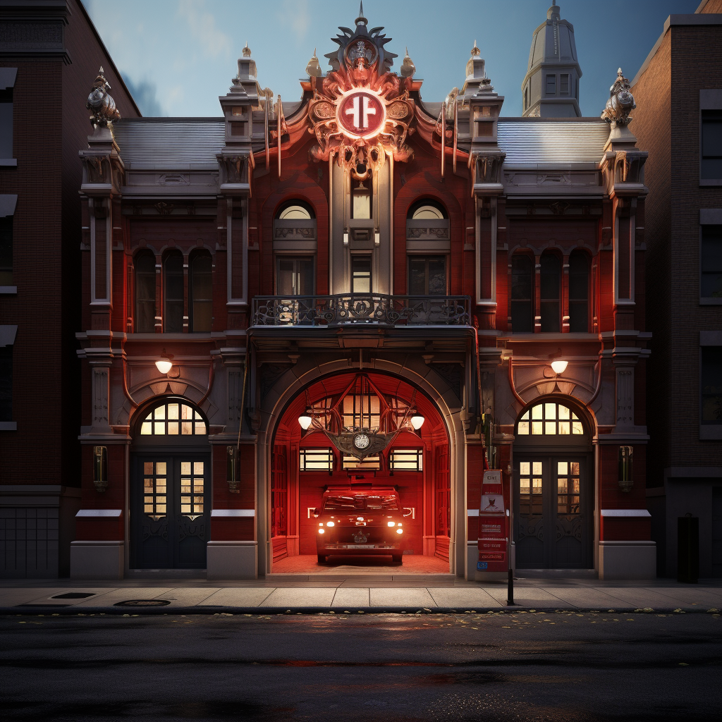 Firehouse from the Movie 'The 5th Element'