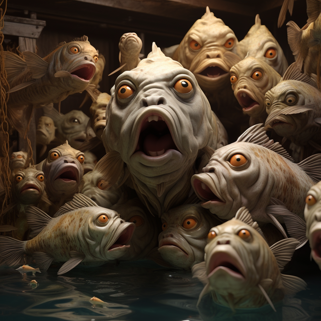 Fish Faces Babies Image