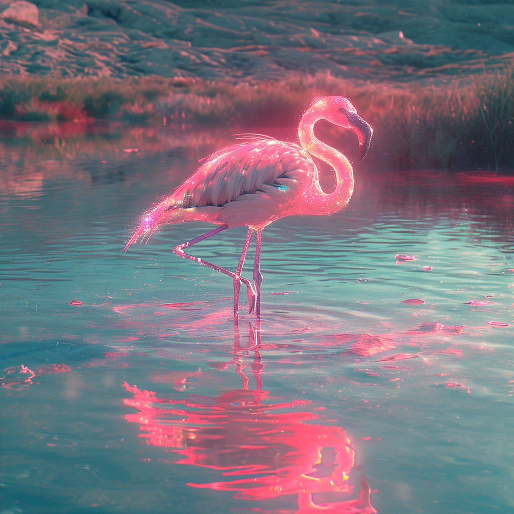 Beautiful Flamingo by Chilean Landscapes