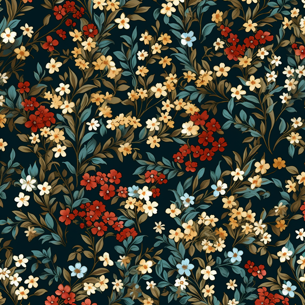 Floral Patterns for Design Creation