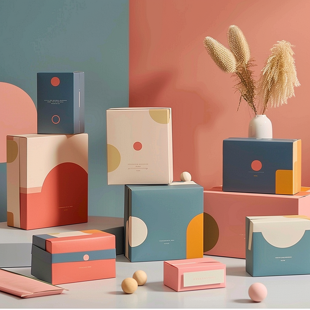 Modern European Design Packaging Box