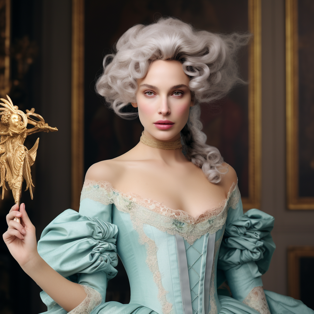 Gal Gadot as Miku at Versailles