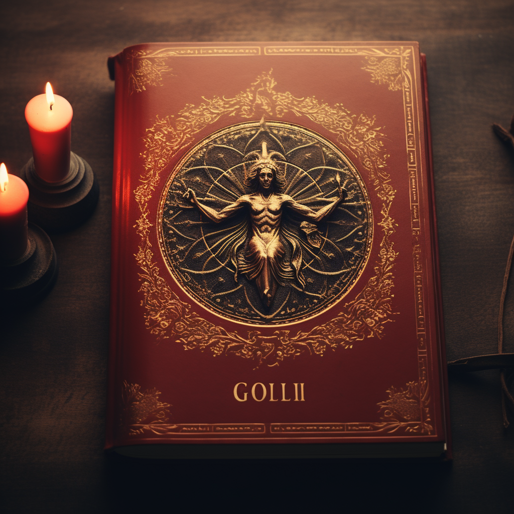 Globi Book Cover with Satanic Ritual