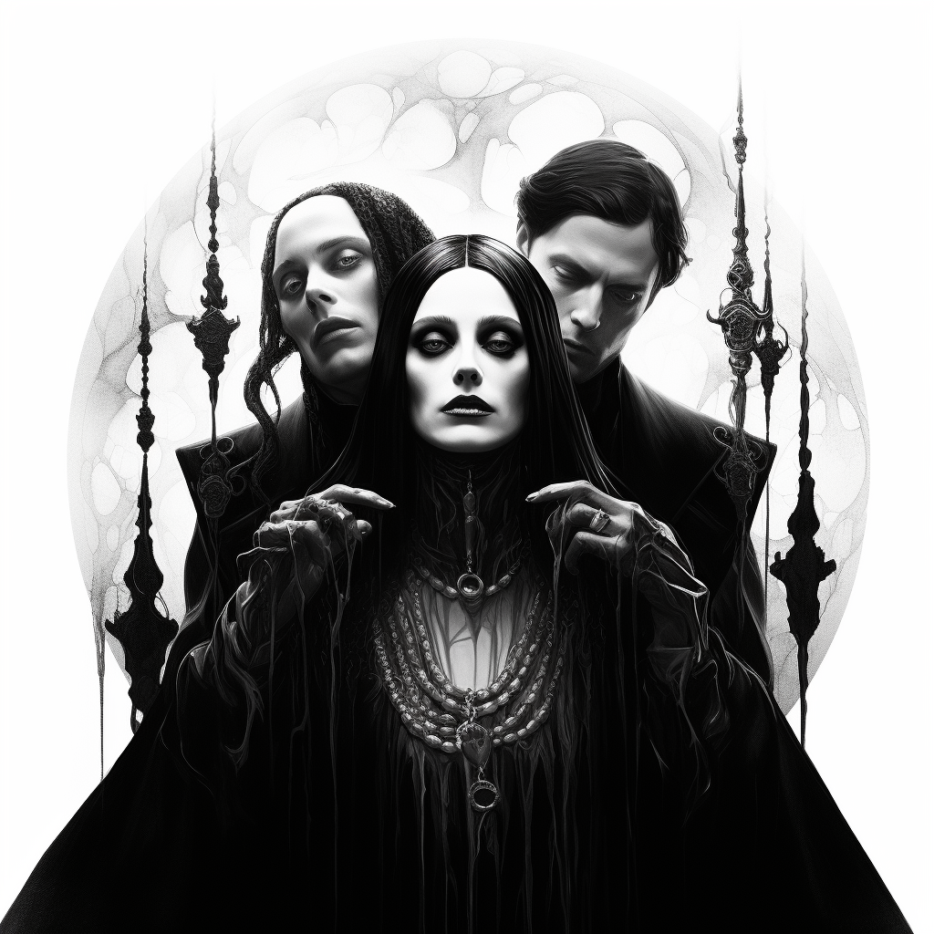 Goth Movie Poster Art