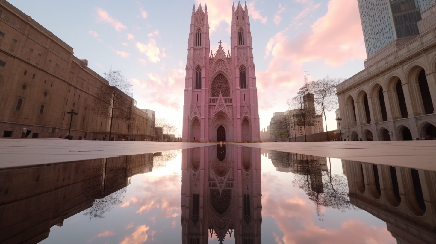 Gotham City Rain with Pink Orox and Classical Symmetry