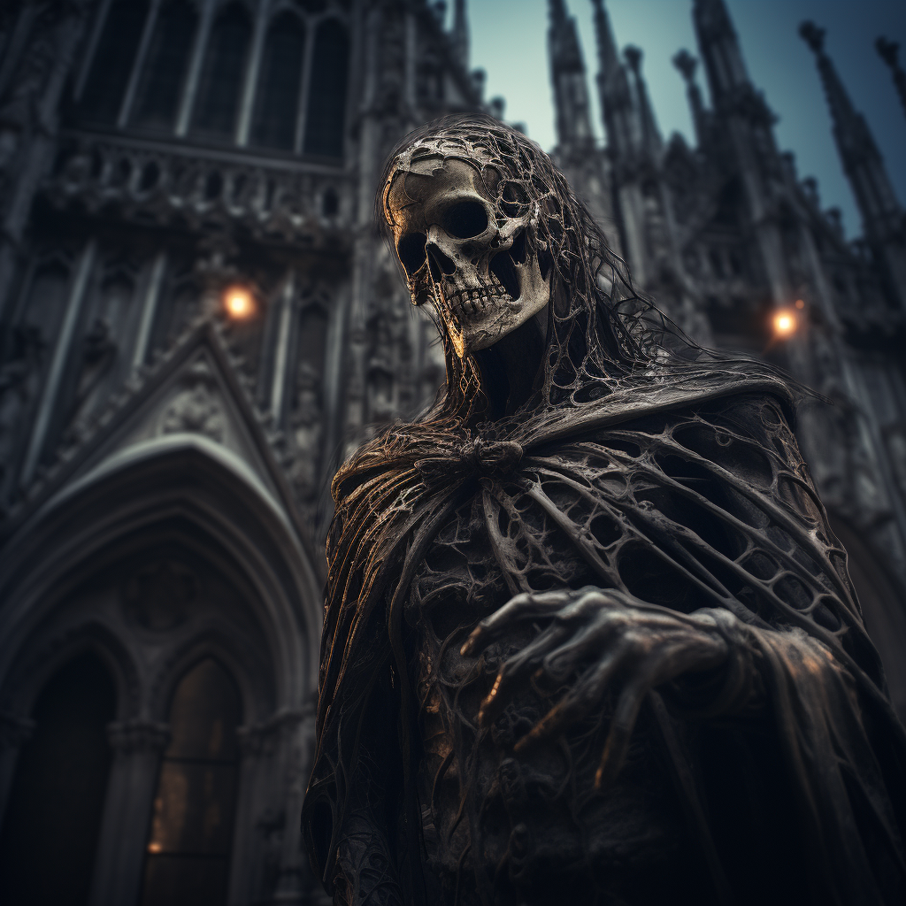 Beautiful Gothic Catthedral at Duomo Di Milano