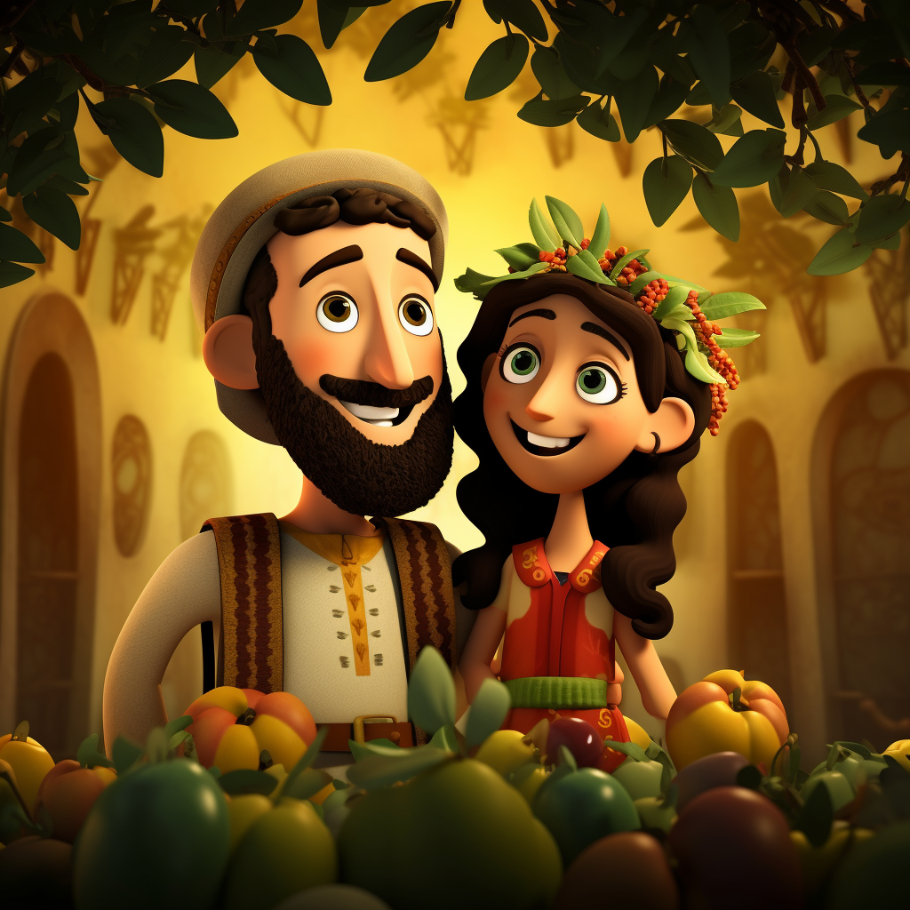 Fun-filled animated Sukkot celebration