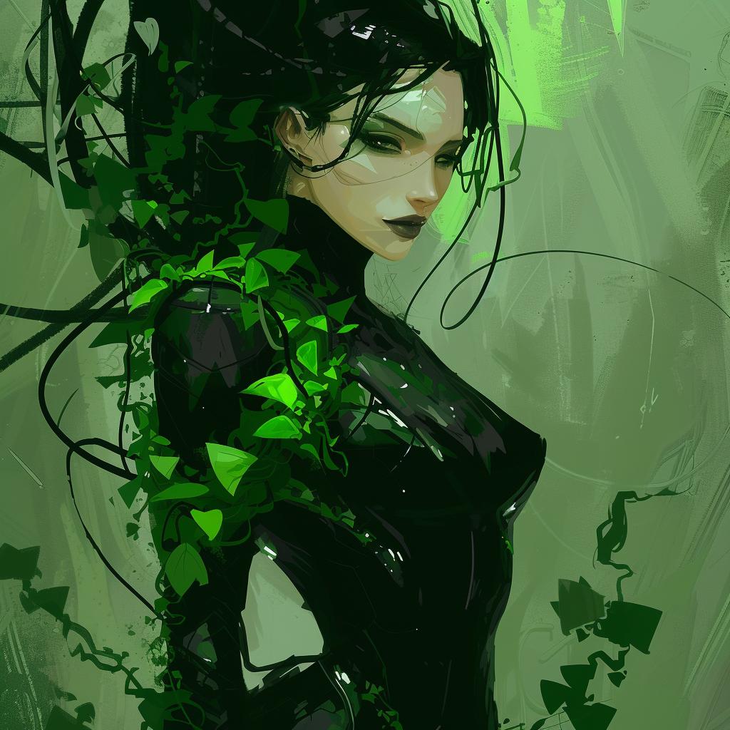 Green vines aeon flux style