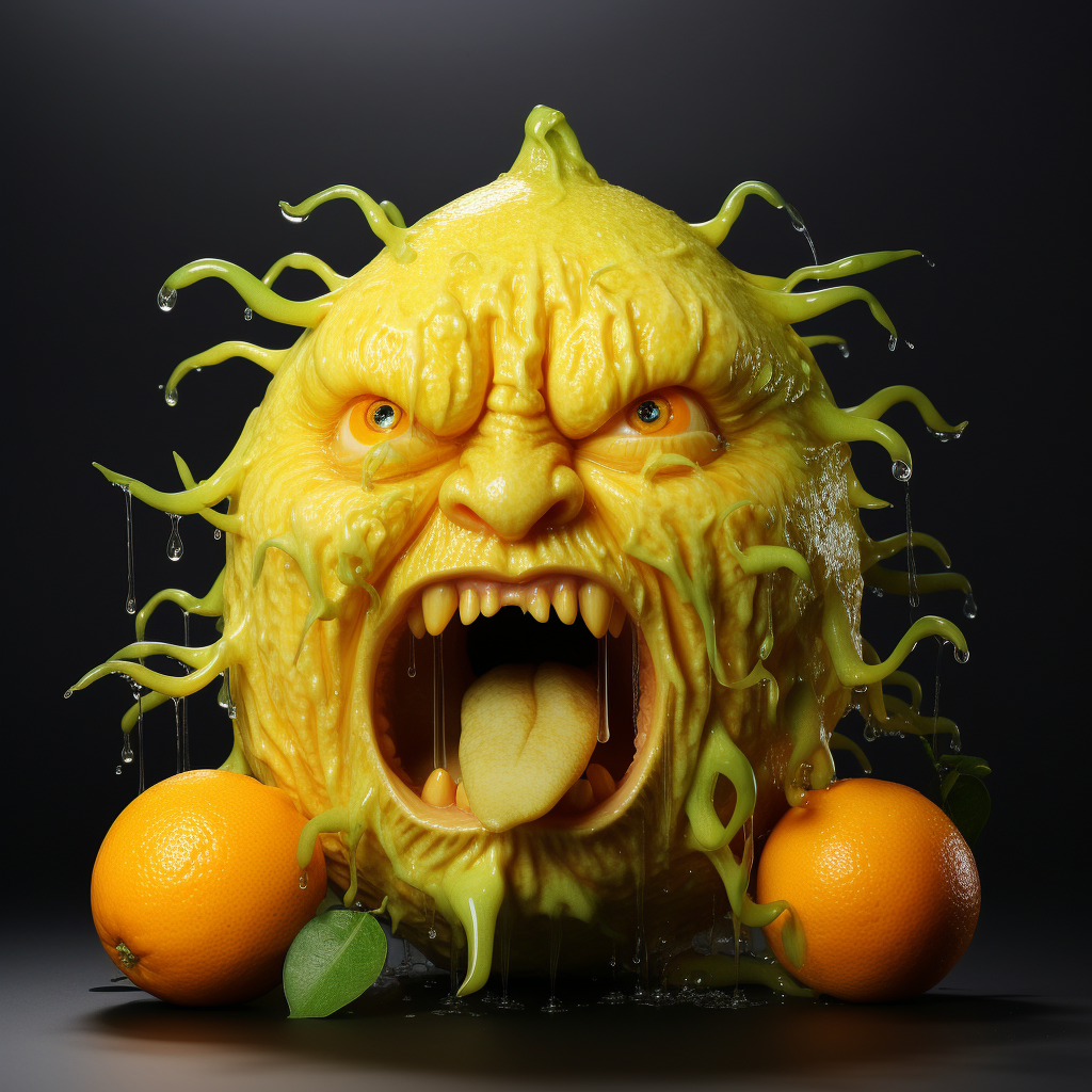 Animated Halloween Citrus Fruit