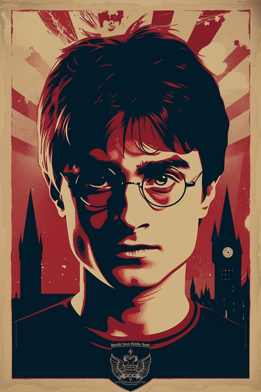 Harry Potter propaganda poster