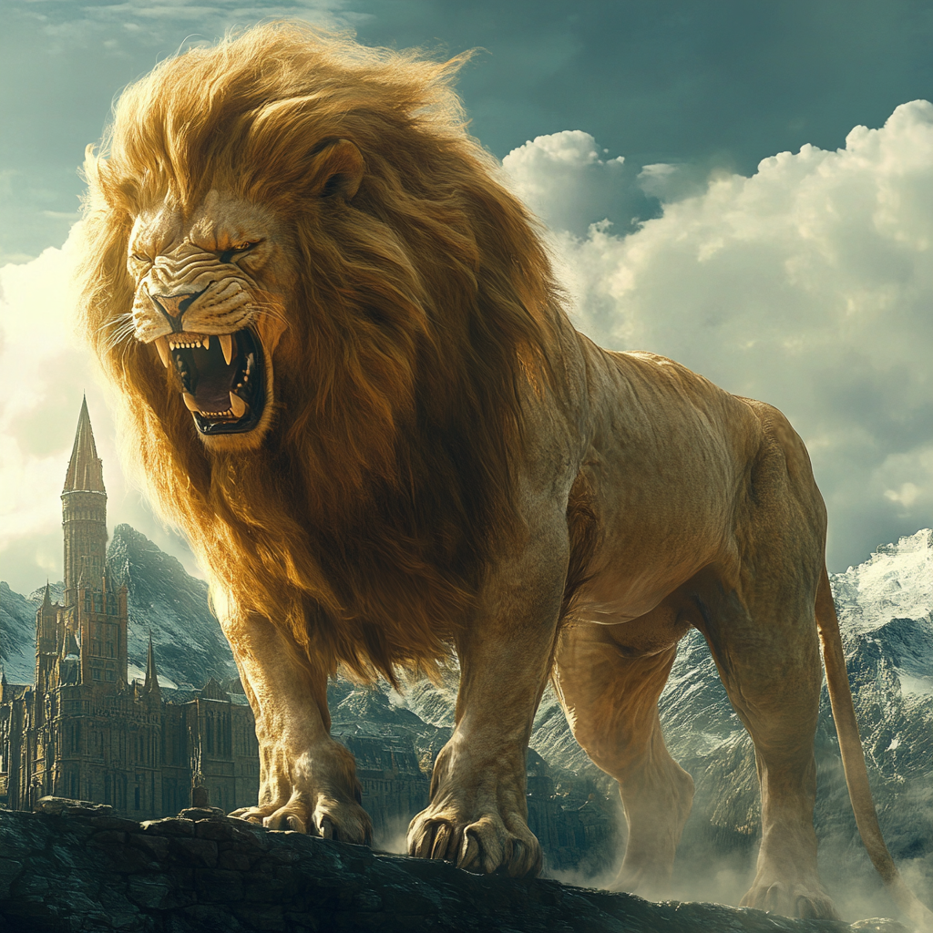 Realistic Harry Potter Nemean Lion