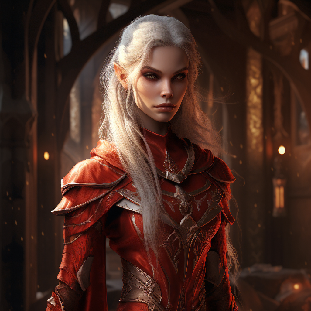 Stunning high elf rouge image