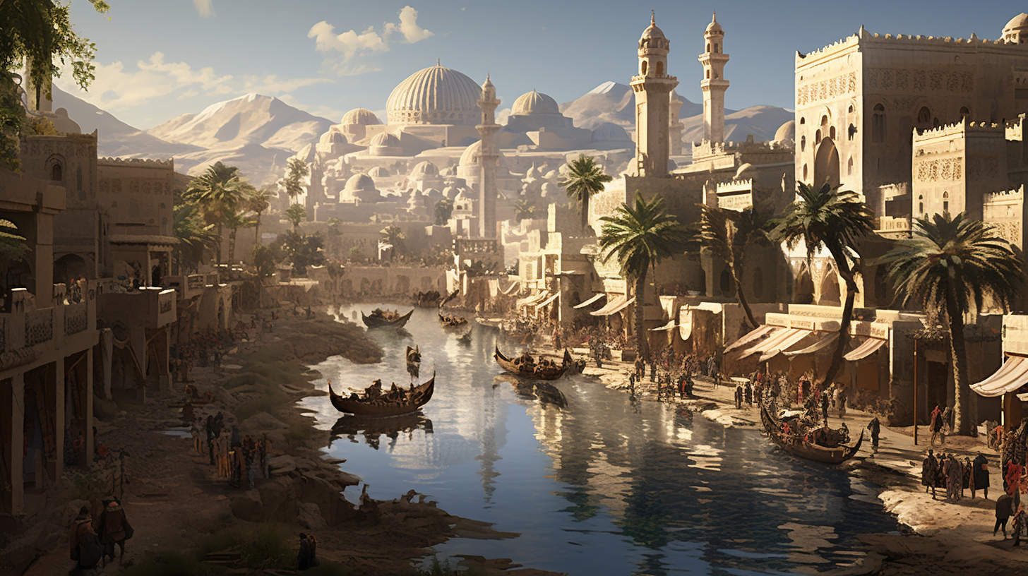 Arabian city with historical significance to Ishmaelite tribes