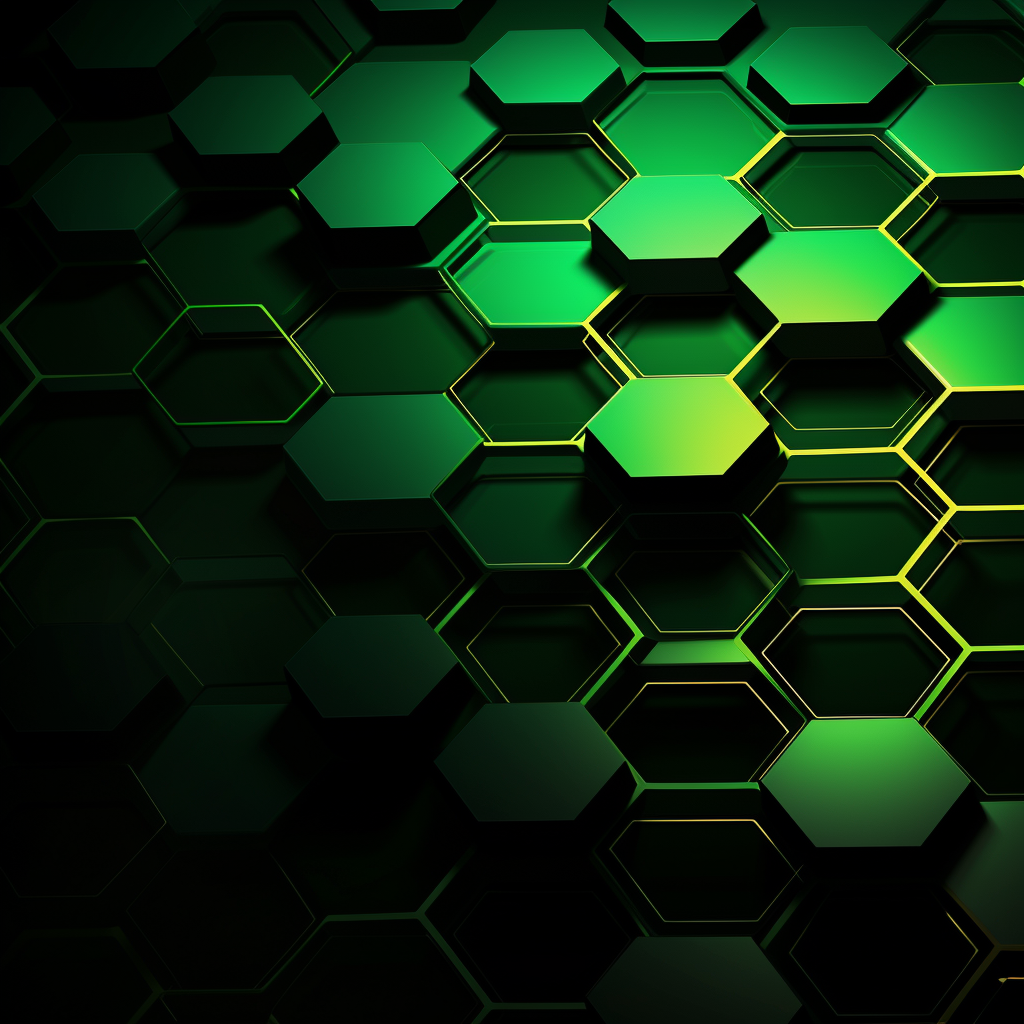 Honeycomb PowerPoint Background Design