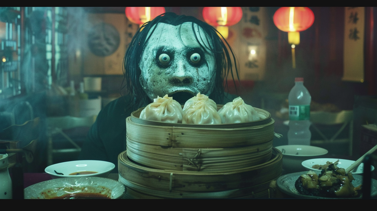 Horror Movie Dim Sum Scene