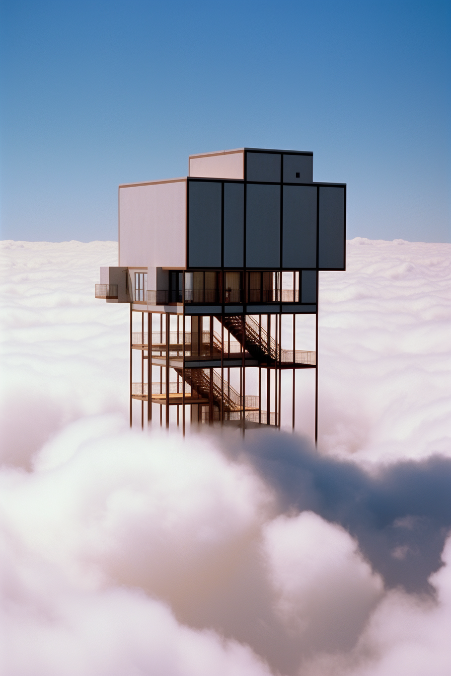 House Above the Clouds by Chillida, Ricardo Bofill, Peter Zumthor, Valerio Olgiati