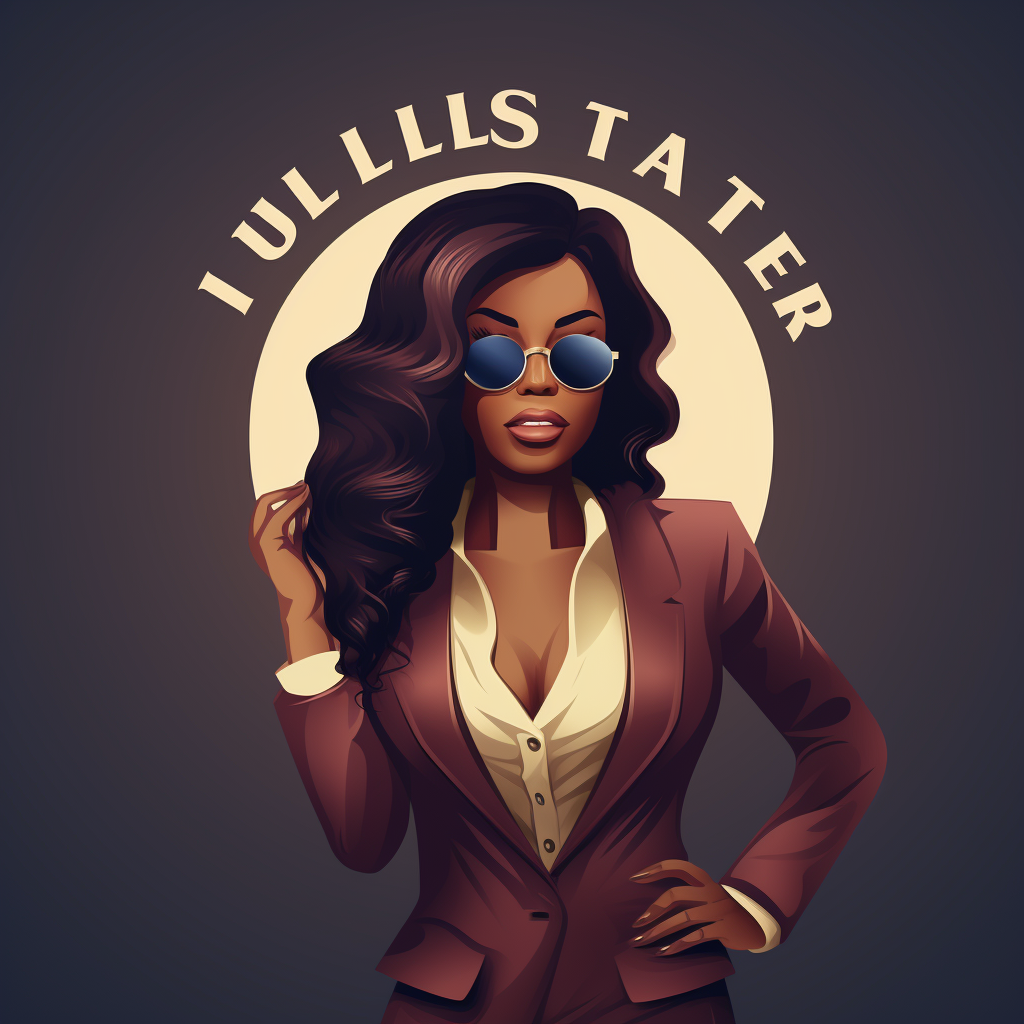 Empowering Hustler Female Logo