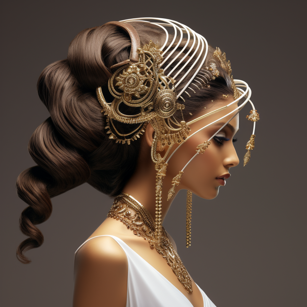 Beautiful Indian hairstyle with L'Oreal products