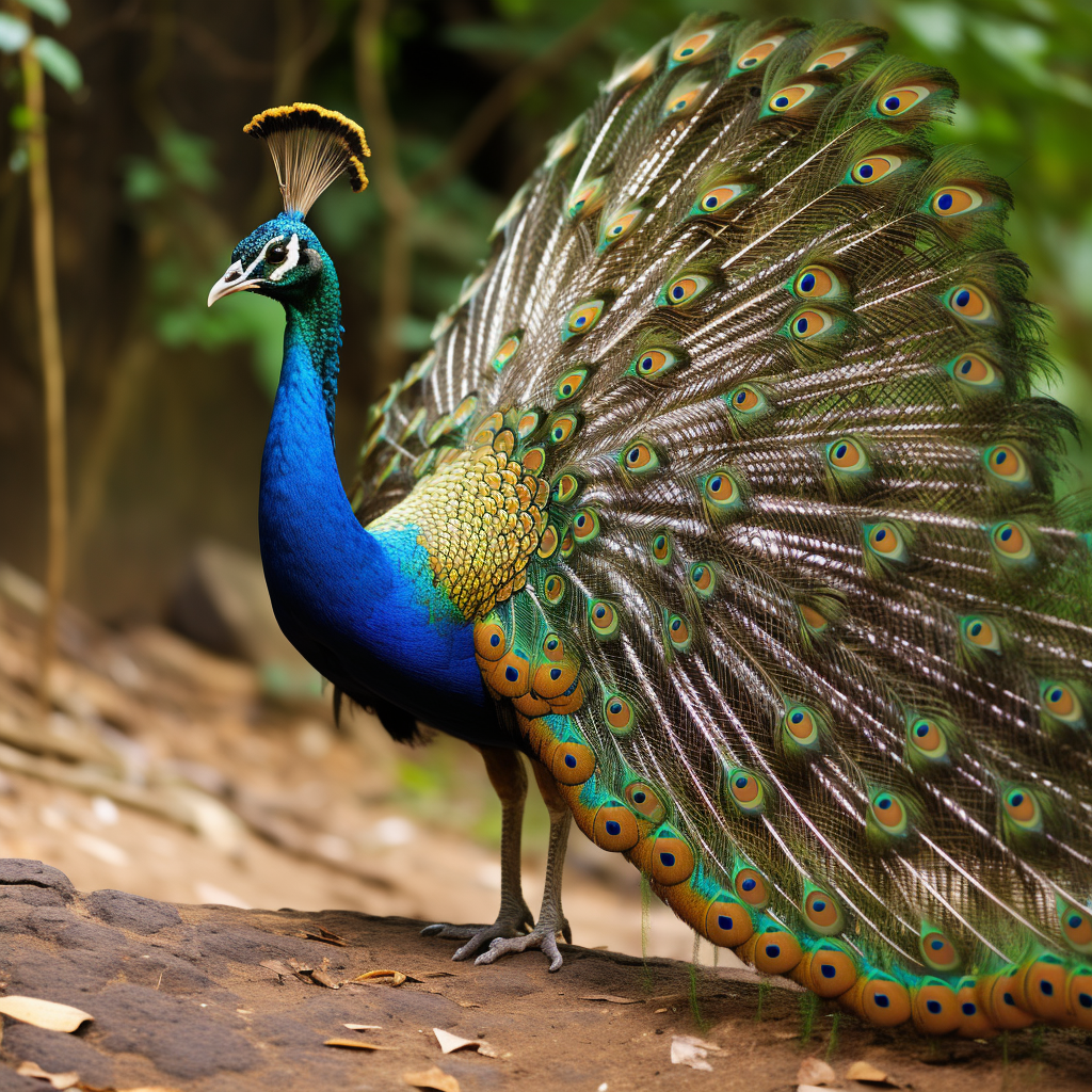 Indian Peafowl Indian Peacock Picture