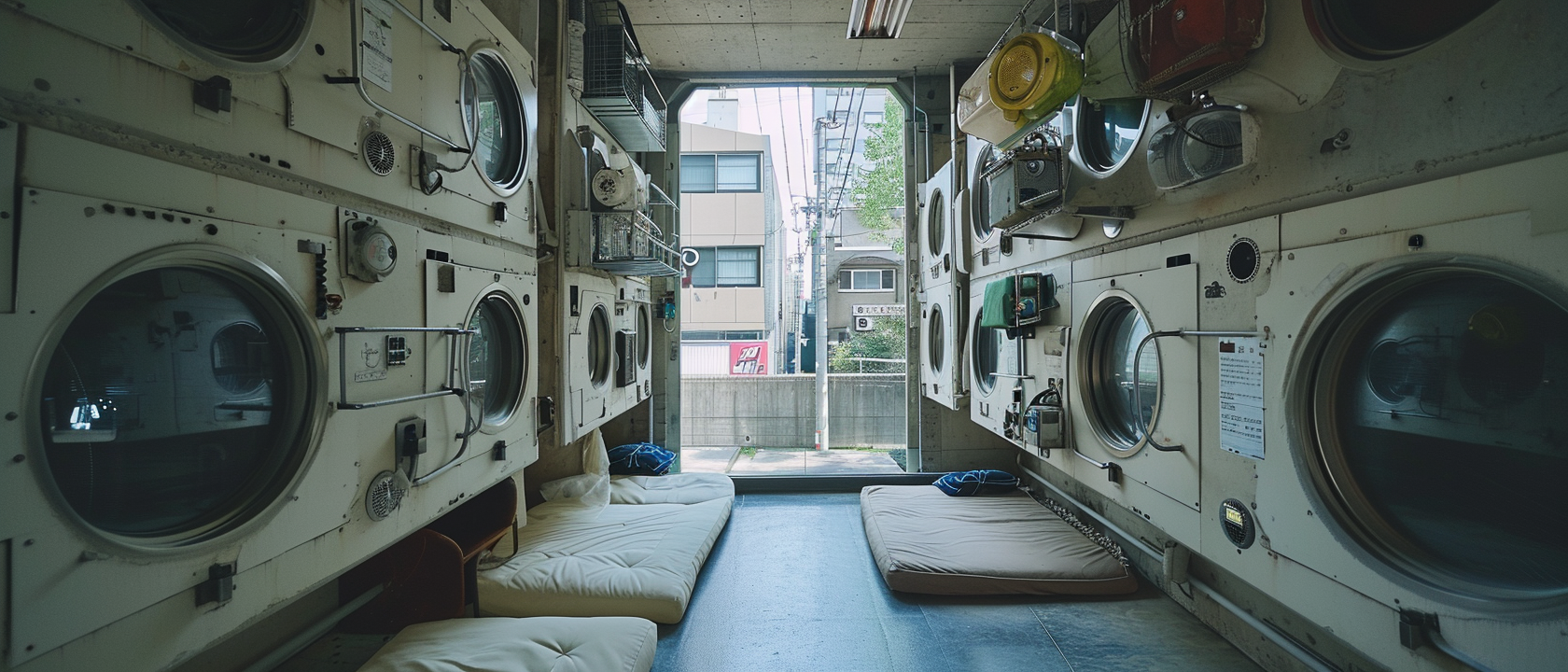 Nakagin Capsule Tower Interior Photo