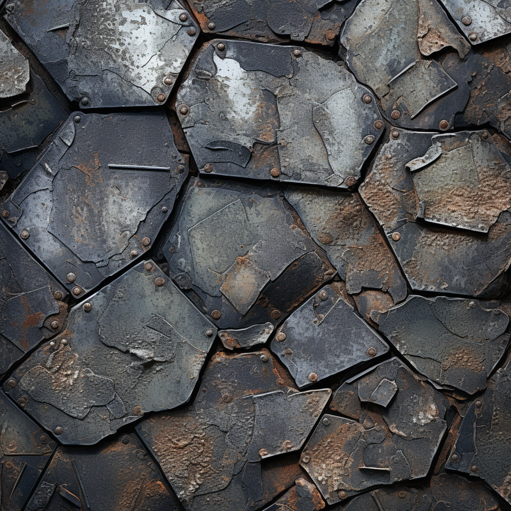 Realistic iron texture for design