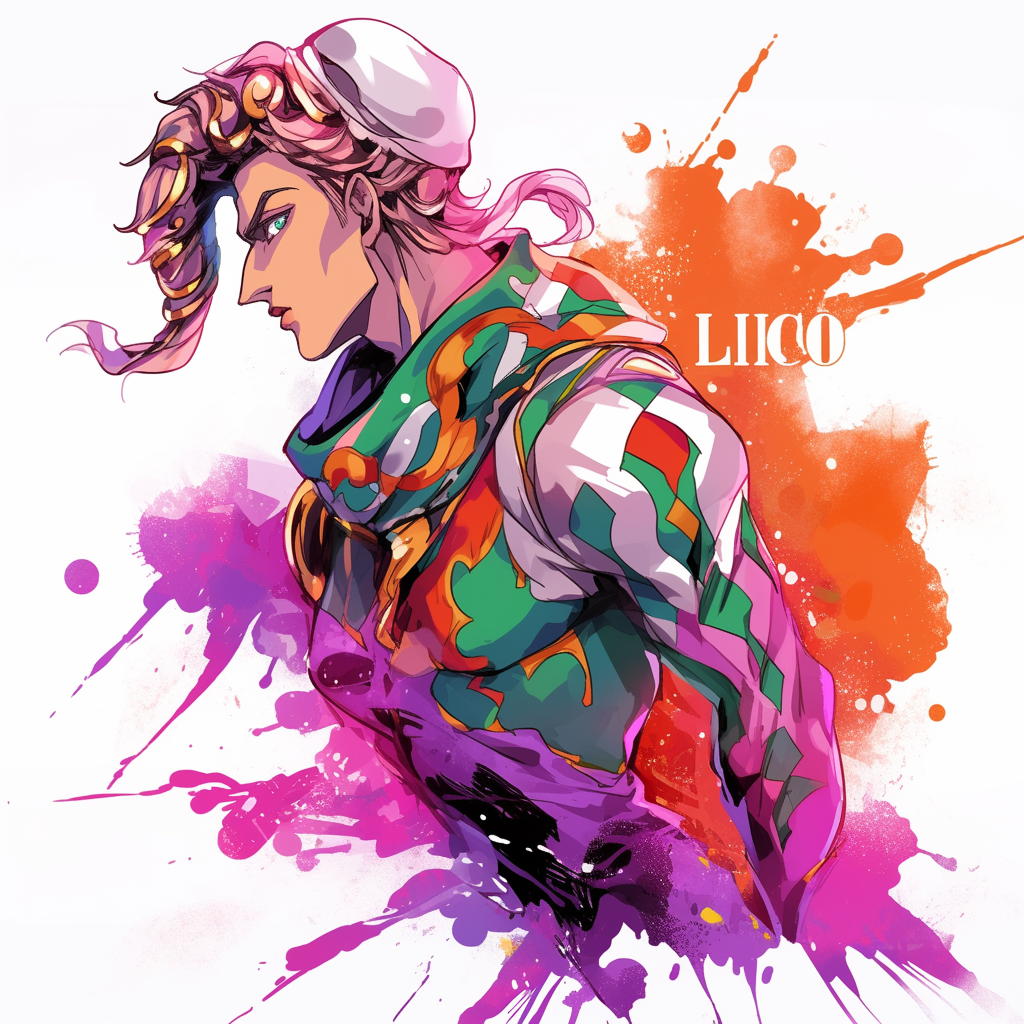 Italian character from Jojo's Bizarre Adventure