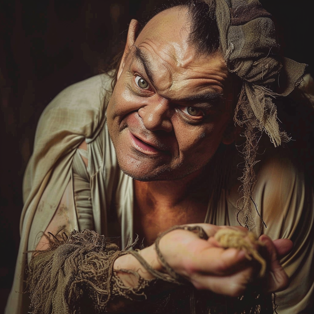 Jack Black in Gollum Costume