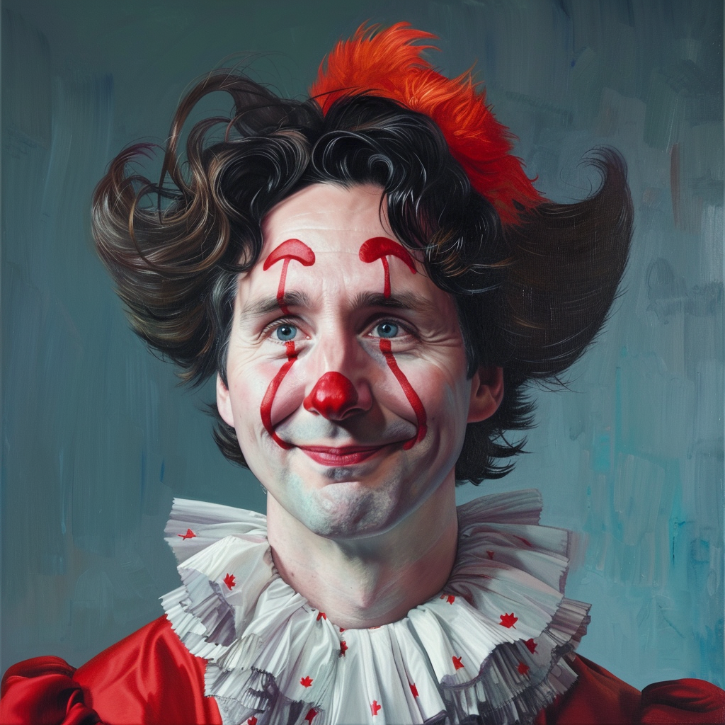 Justin Trudeau Clown Halloween Costume