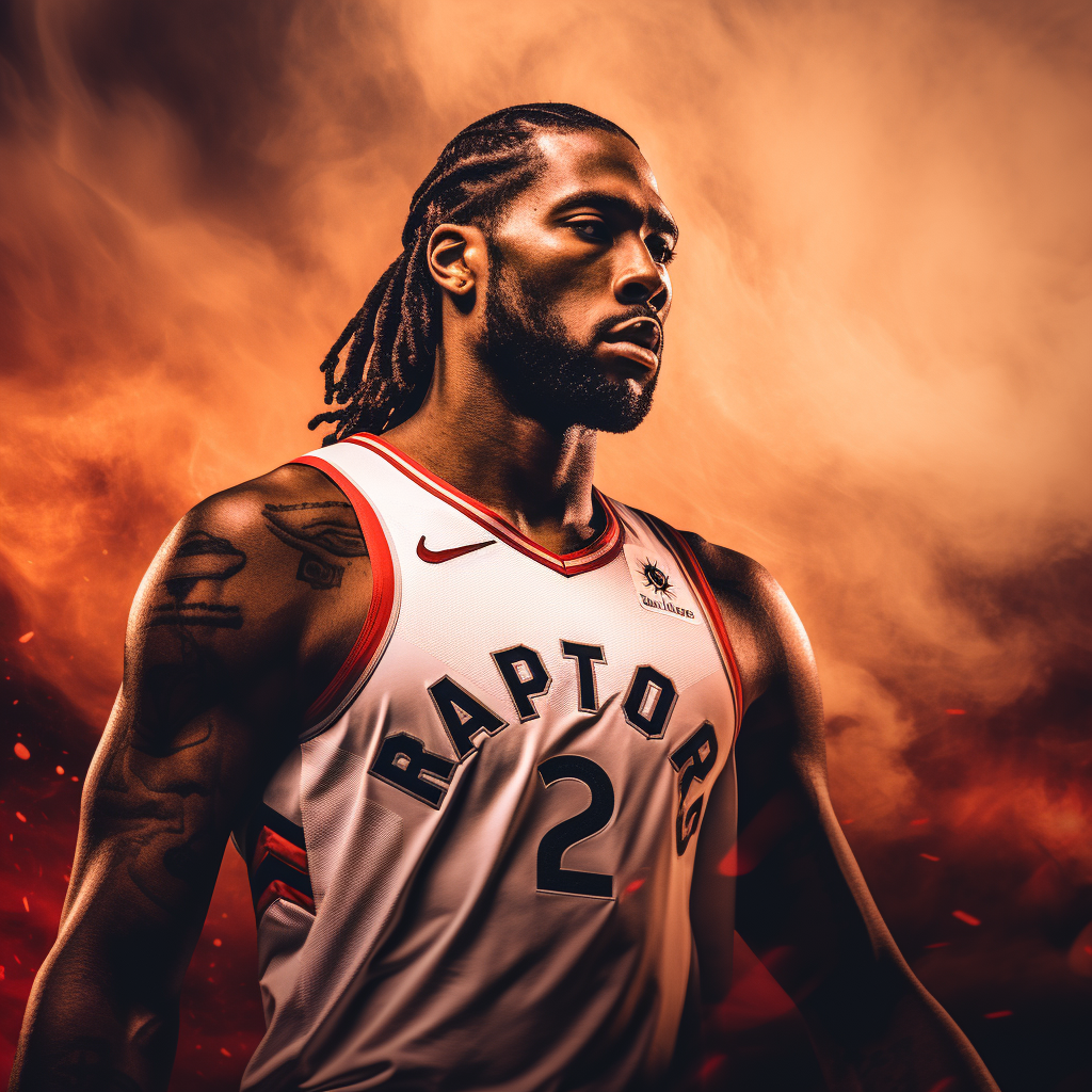 Kawhi Leonard resigning with Toronto Raptors