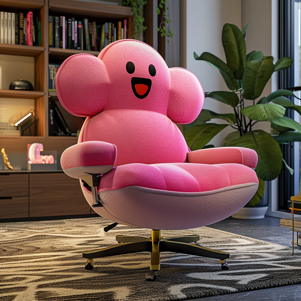 Kirby Gaming Chair Secretlab Photorealistic