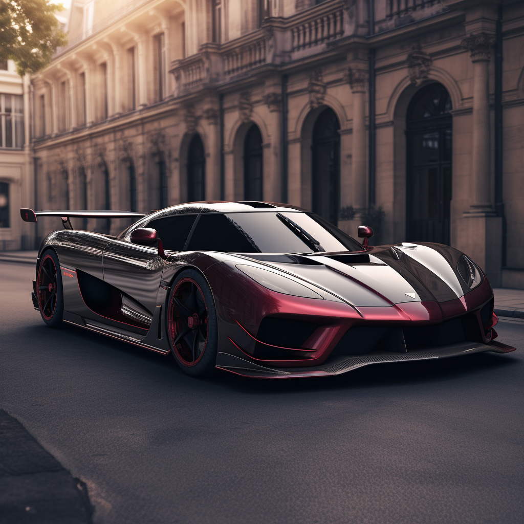 Unique Koenigsegg Ferrari Mix Concept Design