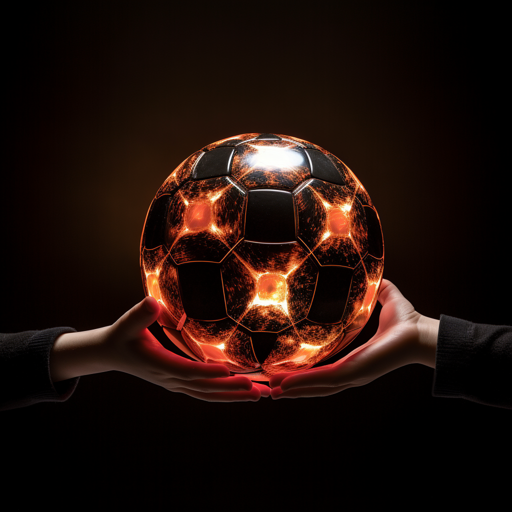 Light up soccer ball for kids