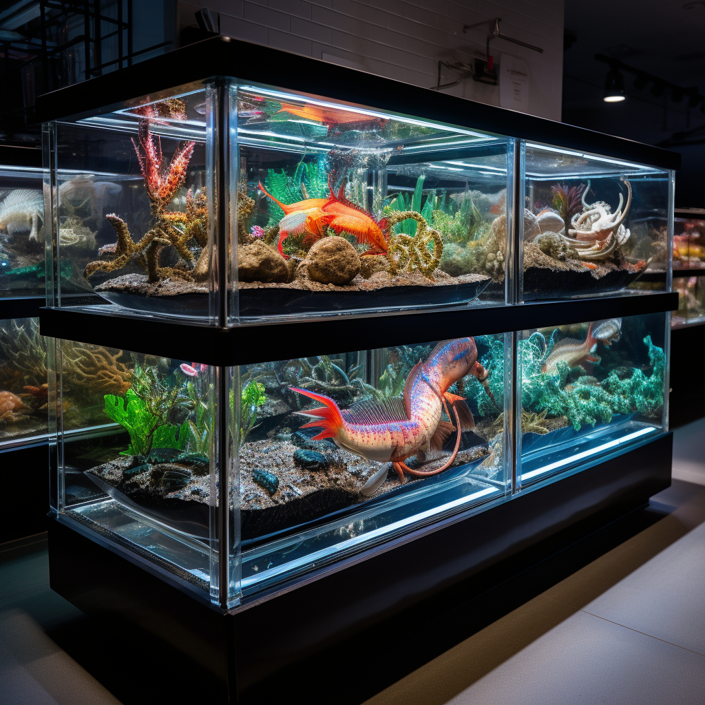 Fresh Live Seafood Tanks