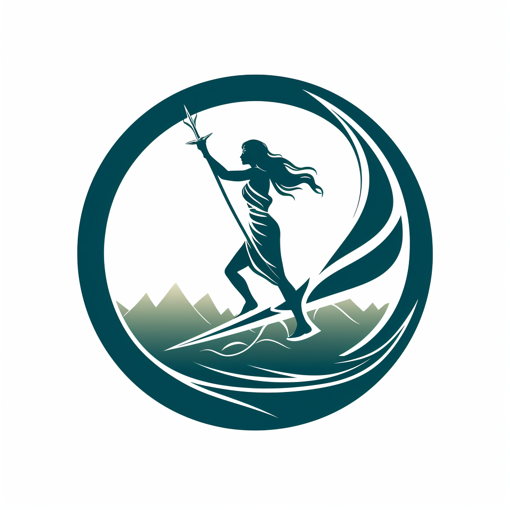 Tolkien Elf Throwing Spear Logo