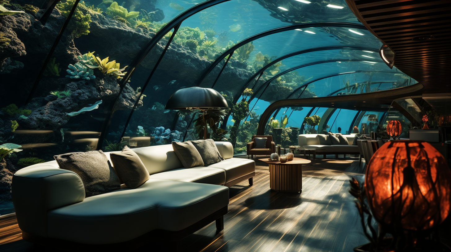 Luxury Maldives Resort Aquarium