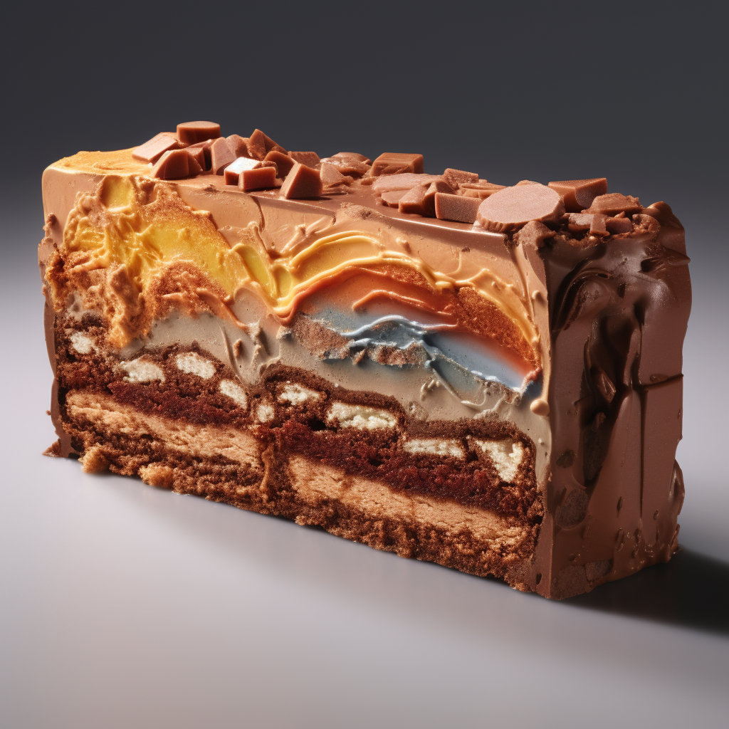 Mars bar cross section