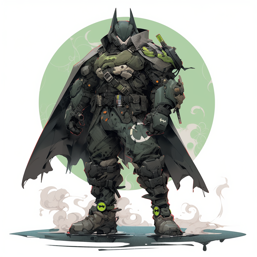 Mighty fusion of Master Chief and Batman!