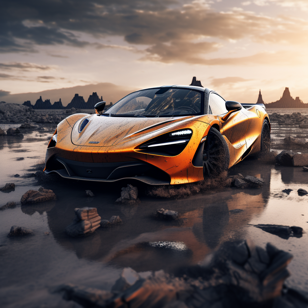 Stunning McLaren 720s Off-Road