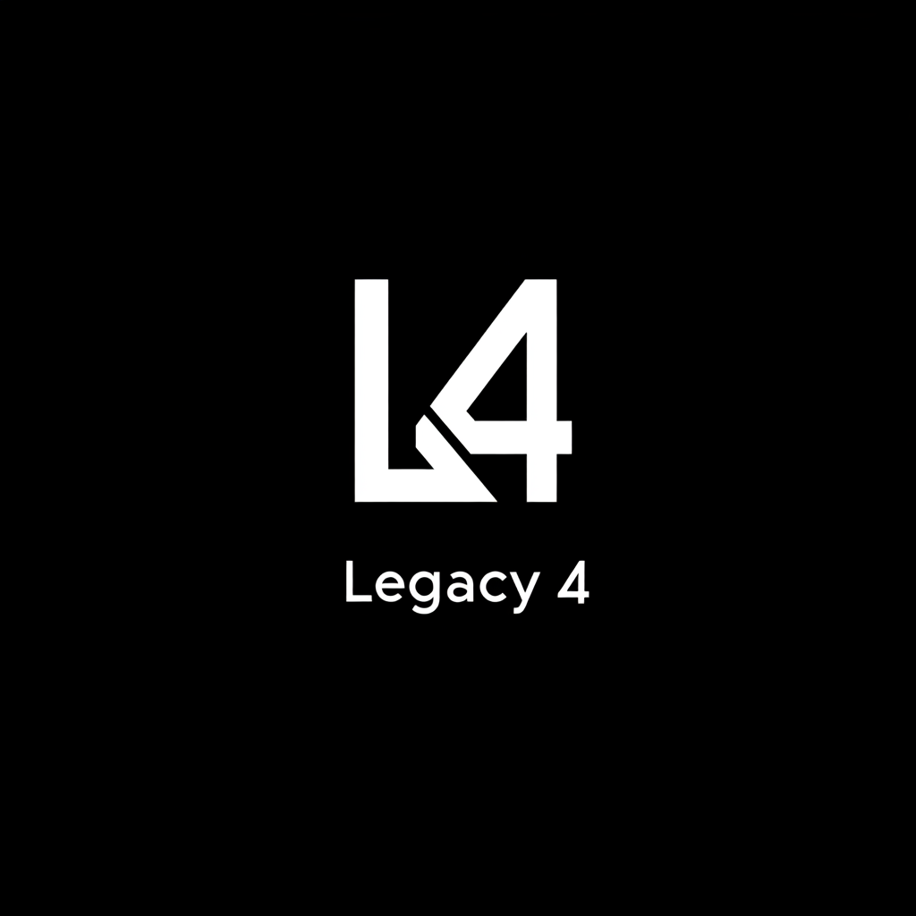 Legacy 4 Software Logo Minimalistic