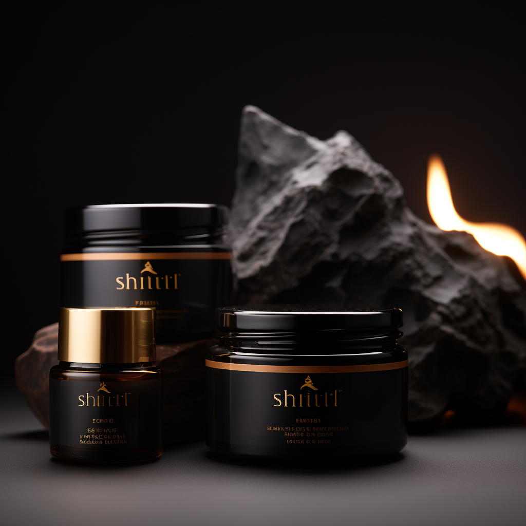 4. Luxurious Shilajit Resin Branding Image