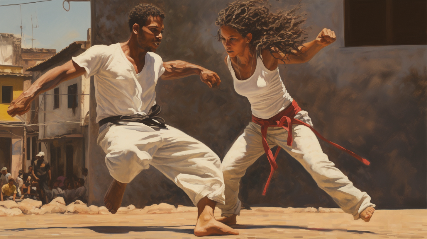 4. Active Capoeira Dance Image