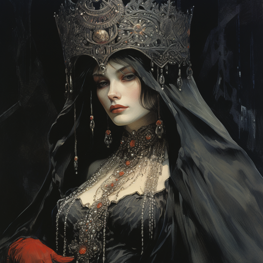 Immortal Dark Vampire Empress