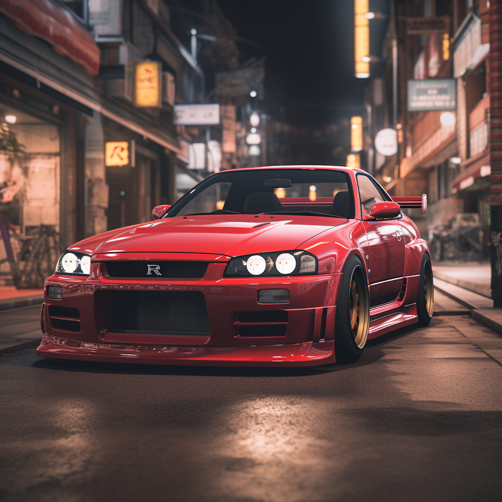 Stunning 1990s JDM Car Image