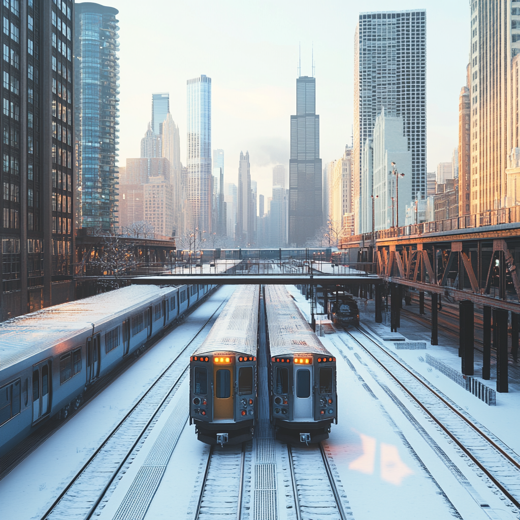 Fascinating 2024 Chicago City View Winter 