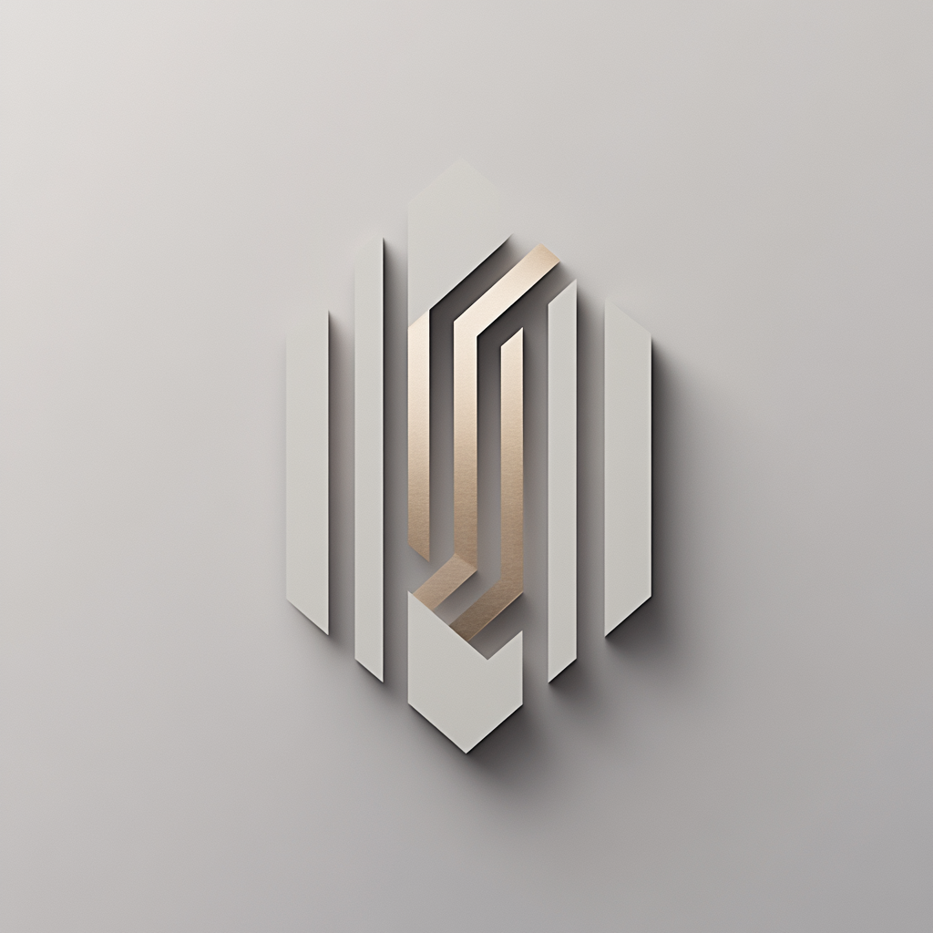 Modern, elegant logo for interior design company.