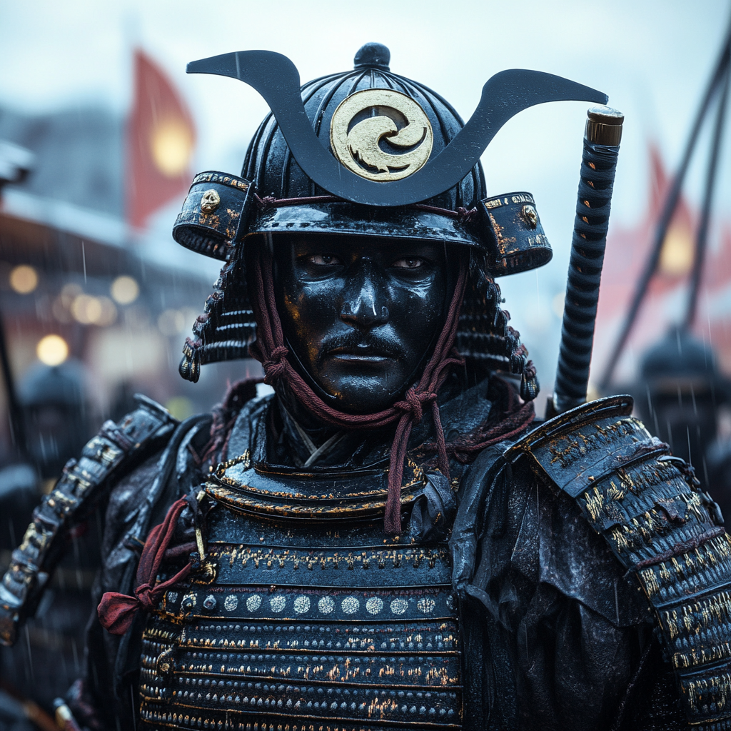 Samurai discipline and honor captured in UHD action shot.